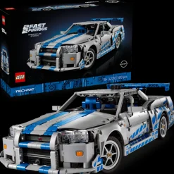 2 Fast 2 Furious Nissan Skyline GT-R (R34)-bil (42210)
