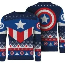 AAA Captain America Christmas Jumper