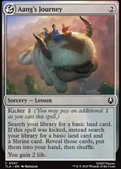 Aang's Journey (Enkeltkort)