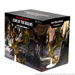 Adult Bronze Dragon Icons of the Realms Premium Painted Miniatures Figur