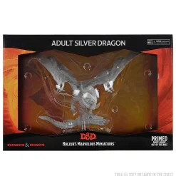 Adult Silver Dragon Dungeons & Dragons Nolzurs Marvelous Unpainted Miniature Figur