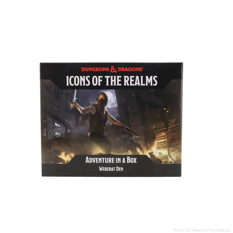 Adventure in a Box Wererat Den Icons of the Realms Premium Painted Miniatures