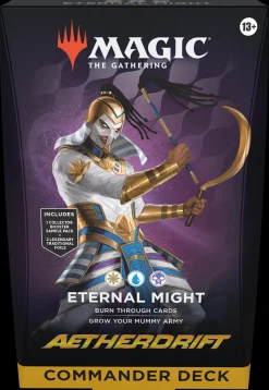Aetherdrift Eternal Might Commander Deck