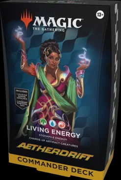 Aetherdrift Living Energy Commander Deck