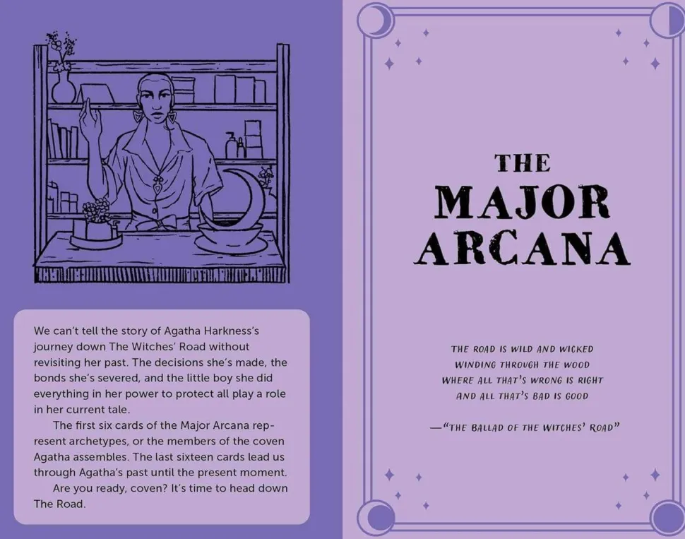 Agatha All Along Tarot Deck and Guidebook
