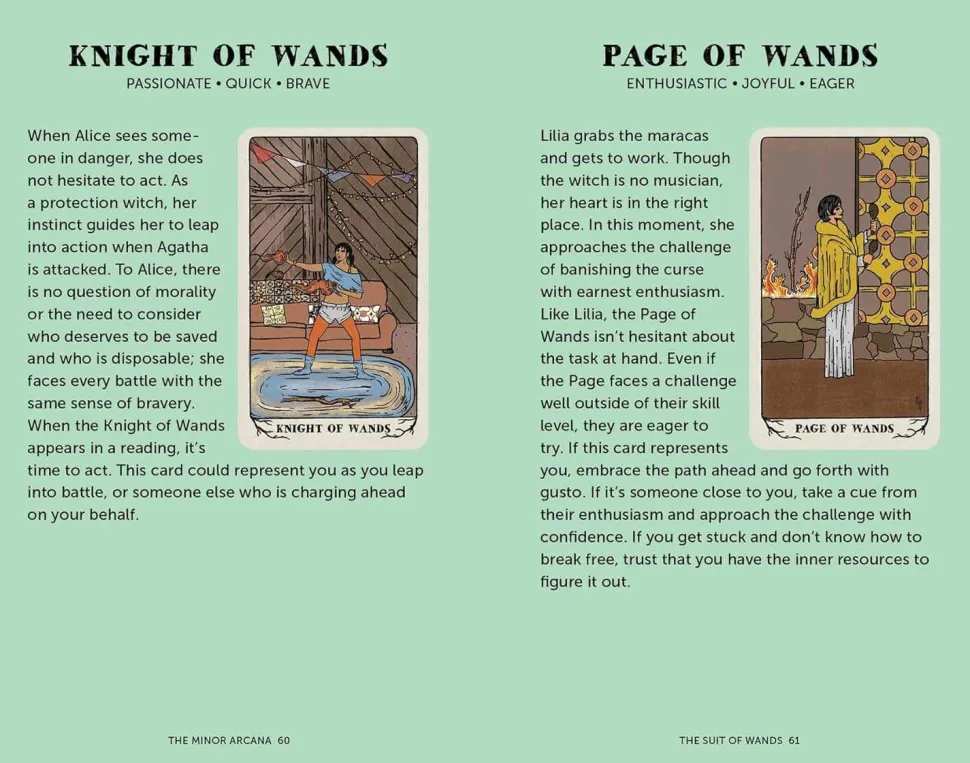 Agatha All Along Tarot Deck and Guidebook