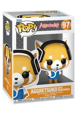 Aggretsuko with Headpohones POP! Sanrio Vinyl Figure