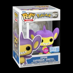 Aipom Flocked POP! Games Vinyl Figure