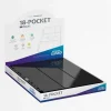 Album Pages Side-Loading 18-Pocket Black Standard Size (50) Portfolio