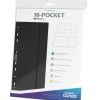 Album Pages Side-Loading 18-Pocket Black Standard Size (10) Portfolio