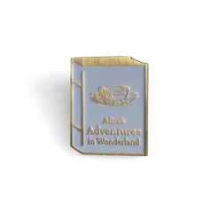 Alice Pulteney Press Enamel Pin Badge