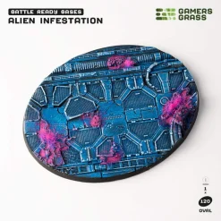 Alien Infestation Bases Oval 120 mm (1)