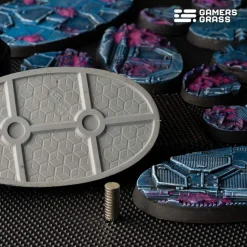 Alien Infestation Bases Oval 75 mm (3)