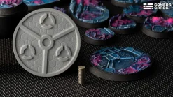 Alien Infestation Bases Round 50 mm (3)