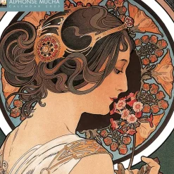 Alphonse Mucha Wall Calendar 2025 (Art Calendar)