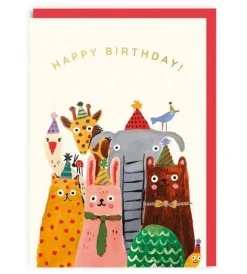 Animals Birthday Card