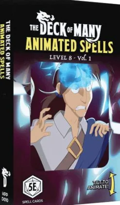 Animated Spells Level 8 Volume 1 Dungeons & Dragons 5th Edition Unofficial