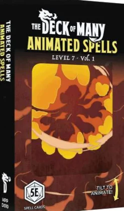 Animated Spells Level 7 Volume 1 Dungeons & Dragons 5th Edition Unofficial
