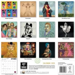 Art of Drag Wall Calendar 2025 (Art Calendar)