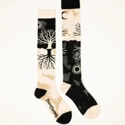 As Above So Below Tree Knee High Socks