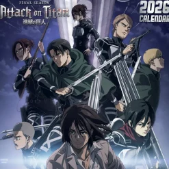 ATTACK ON TITAN 2026 SQUARE CALENDAR