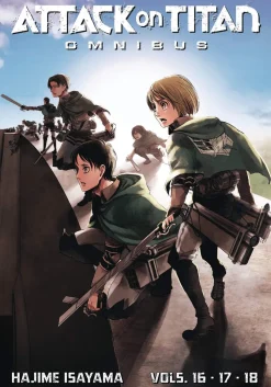 Attack on Titan Omnibus 6 (Vol. 16-18)
