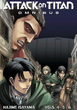 Attack on Titan Omnibus 2 (Vol. 4-6)