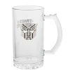 Autobot Icon Glass Tankard