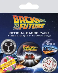 Back to the Future Badge Pack