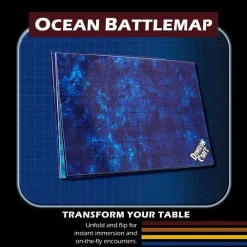 Battle Map Ocean 1985 Games, Dungeon Craft