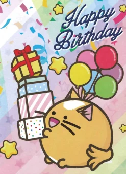 Birthday Presents & Balloons Card