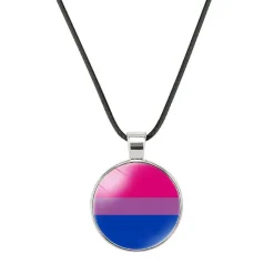 Bisexual Pride Necklace