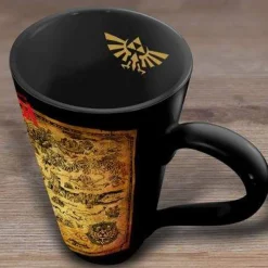 Black & Gold Map Grande Mug 470 ml