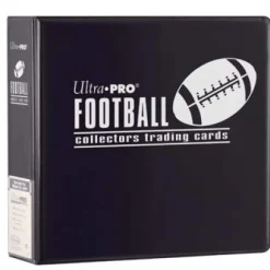 Black 3 Inch Football Album Portfolio