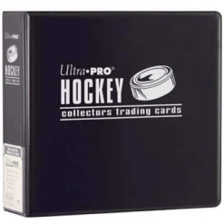 Black 3 Inch Hockey Album Portfolio