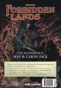 Bloodmarch Maps and Cards Pack