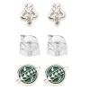 Boba Fett Symbols Earring Set