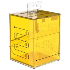 Boulder Deck Case Clear Amber Standard Size (100+)