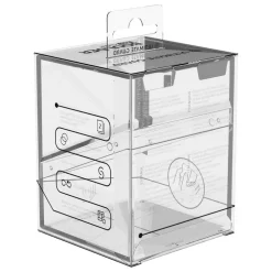 Boulder Deck Case Transparent Standard Size (100+)