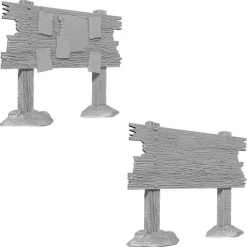 Bounty Board (Wave 10) WizKids Deep Cuts Unpainted Miniature