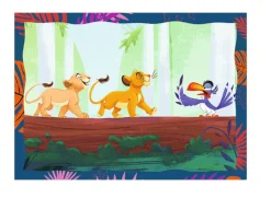 Brave Lion King 4-in-1 Puzzle