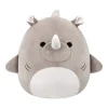 Bruno the Rhino Shark Squishmallows Plush Figure 40 cm