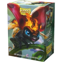 Brushed Art Burnbug Standard Size Dragon Shield Sleeves (100)