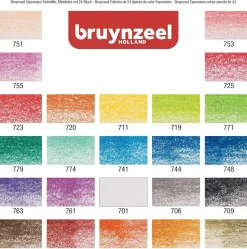 Bruynzeel Expression Fargeblyanter Set (24)