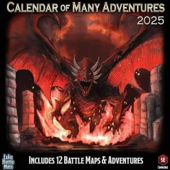 Calendar of Many Adventures 2025