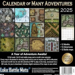 Calendar of Many Adventures 2025