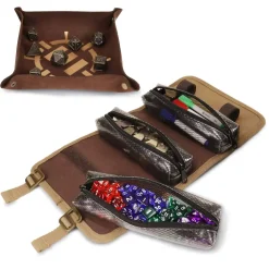 Canvas Dice Roll Case