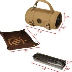 Canvas Dice Roll Case