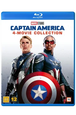 Captain America 1-4 Collection (Blu-Ray)