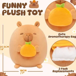 Capybara with Fragrance Plush Figure 20 cm
